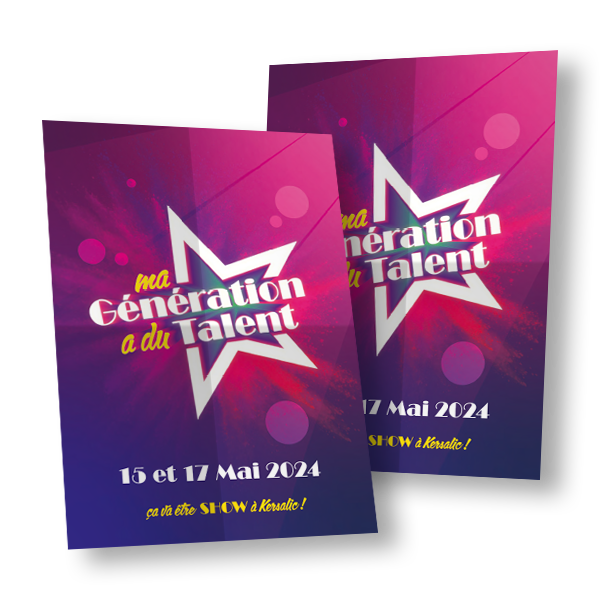 Affiche Ma Génération a du Talent 2024