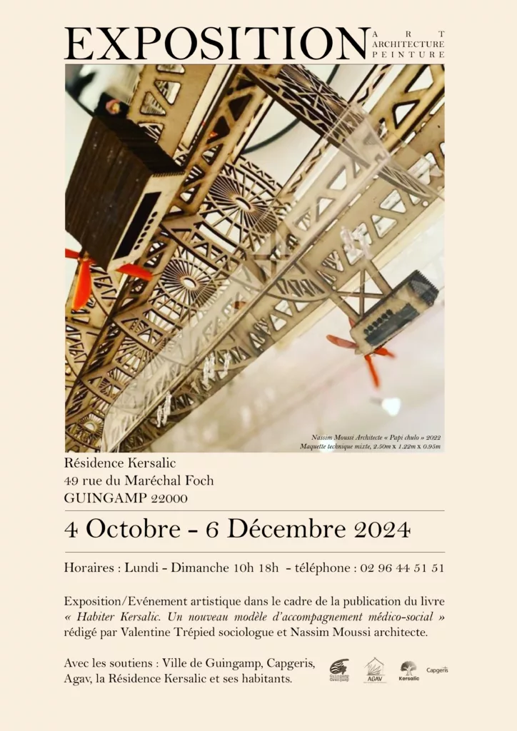 Affiche Exposition du 4 Octobre - Nassim MOUSSI